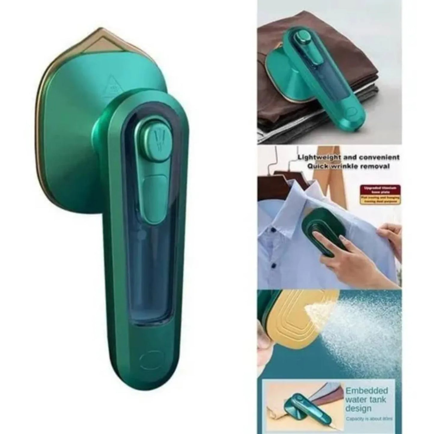 ✨ MINI PLANCHA A VAPOR PORTÁTIL
