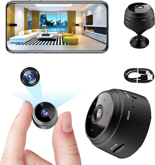 📹 Mini Cámara WiFi A9 1080P