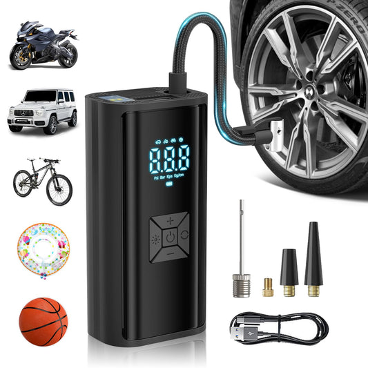 🚗 Compresor de Aire Digital Inalámbrico EG-216 | Hasta 150 PSI