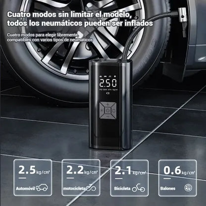 🚗 Compresor de Aire Digital Inalámbrico EG-216 | Hasta 150 PSI
