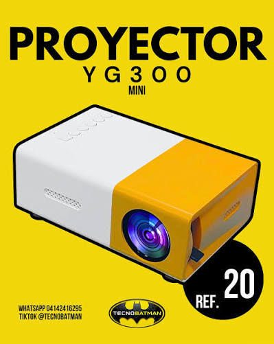 🎬 MINI PROYECTOR PORTÁTIL YG300